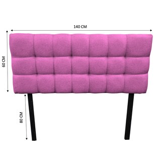 Foto 5 | Foto 5 | Cabecera El Bazar Store Linq Matrimonial Rosa Ajuste de Altura