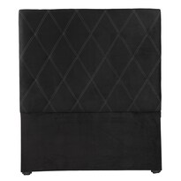 Cabecera Dicasa Oporto Negro Queen Size