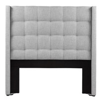 Cabecera Dicasa Titan Fashion Gris Queen Size