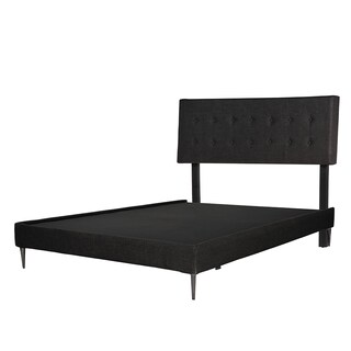 Foto 2 | Foto 2 | Cabecera Bilbao Dicasa Negro + Base Slim King Size + Almohada 2pack + Protector Cloud + Sábanas Softy + Edredón Homy