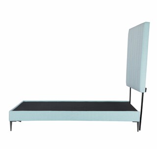 Foto 3 | Foto 3 | Cabecera Argos Dicasa Color Turquesa + Base Cama Slim Dicasa  Color Turquesa Individual