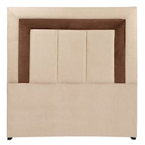 Cabecera Dicasa Bora Beige-marjan Mouse Matrimonial