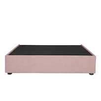 Base Cama Dicasa Matrimonial Color Palo De Rosa