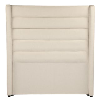 Foto 2 | Foto 2 | Cabecera Dicasa Polar Crema Queen Size + Almohada One 2 + Protector Cloud + Sabanas Softy