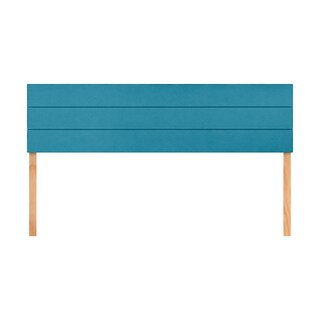 Foto 1 | Foto 1 | Cabecera King Size Raya Horizontal Turquesa 3 En 1 Moderna