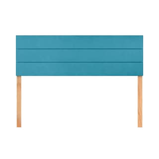 Foto 1 | Foto 1 | Cabecera Queen Size Raya Horizontal Turquesa 3 En 1 Moderna