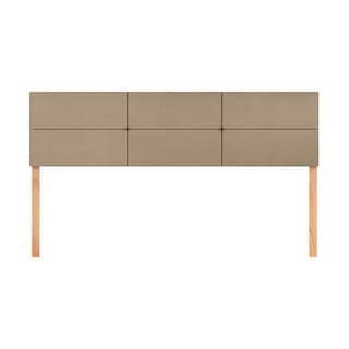 Foto 1 | Foto 1 | Cabecera King Size Cuadro Grande Beige 3 En 1 Moderna