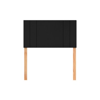 Foto 1 | Foto 1 | Cabecera Individual Raya Lateral Negro 3 En 1 Moderna