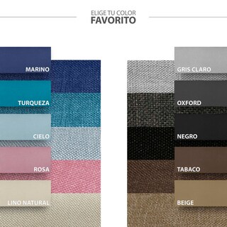 Foto 5 | Foto 6 | Cabecera Queen Size Raya Lateral Gris 3 En 1 Moderna