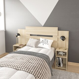 Foto 1 | Foto 1 | Cabecera Mobi Verona Individual Legno Salinas Con 2 Buros Integrados