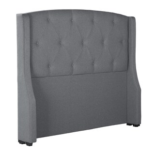 Foto 4 | Foto 4 | Cabecera Dicasa Zefyr Color Gris Matrimonial + Base Cama Dicasa Color Gris Matrimonial