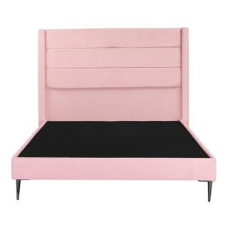 Foto 2 | Foto 2 | Cabecera Dicasa Lugo Slim Pink Matrimonial + Base Cama Slim