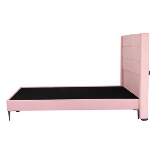 Foto 4 | Foto 4 | Cabecera Dicasa Lugo Slim Pink Matrimonial + Base Cama Slim