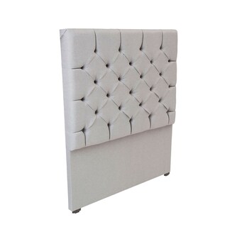 Foto 4 | Foto 4 | Cabecera Dicasa Capri Color Gris Matrimonial + Base Cama Dicasa Color Gris Matrimonial