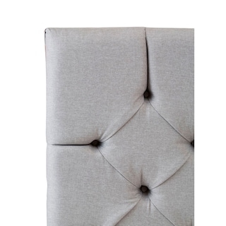 Foto 5 | Foto 5 | Cabecera Dicasa Capri Color Gris Matrimonial + Base Cama Dicasa Color Gris Matrimonial