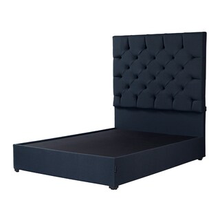 Foto 2 | Foto 2 | Cabecera Dicasa Capri Color Azul Individual + Base Cama Dicasa Color Azul Individual