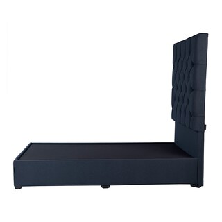 Foto 3 | Foto 3 | Cabecera Dicasa Capri Color Azul Individual + Base Cama Dicasa Color Azul Individual