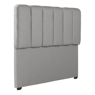 Foto 4 | Foto 4 | Cabecera Dicasa Kami Color Gris Individual + Base Cama Dicasa Color Gris Individual