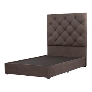 Foto 1 | Foto 1 | Cabecera Dicasa Ikki Color Chocolate Matrimonial + Base Cama