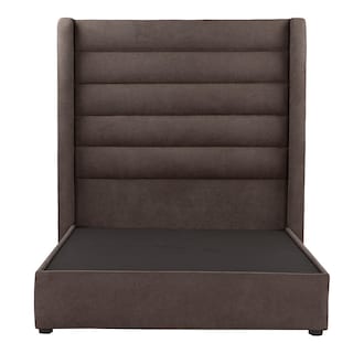 Foto 2 | Foto 2 | Cabecera Dicasa Polar Color Chocolate Matrimonial + Base Cama