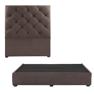 Foto 1 | Foto 1 | Cabecera Dicasa Ikki Color Chocolate King Size + Base Cama