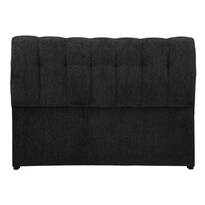 Cabecera Dicasa Nube Color Negro Queen Size