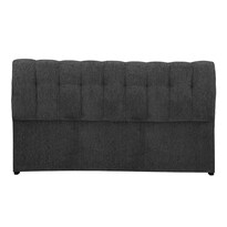 Cabecera Dicasa Nube Color Gris Carbon King Size