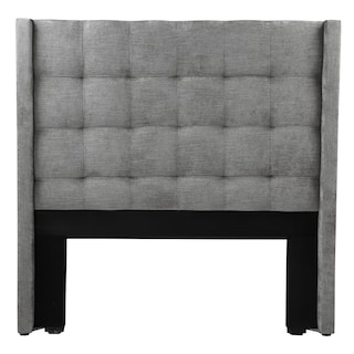 Foto 1 | Foto 1 | Cabecera Dicasa Titan Color Gris Oscuro Queen Size