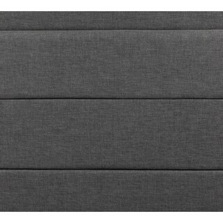 Foto 4 | Foto 4 | Cabecera Trinity Wing Color Gris Oscuro Queen Size