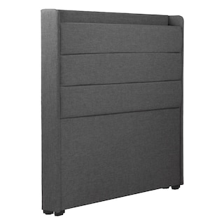 Foto 2 | Foto 2 | Cabecera Trinity Wing Color Gris Oscuro King Size