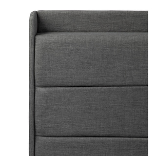 Foto 3 | Foto 3 | Cabecera Trinity Wing Color Gris Oscuro King Size