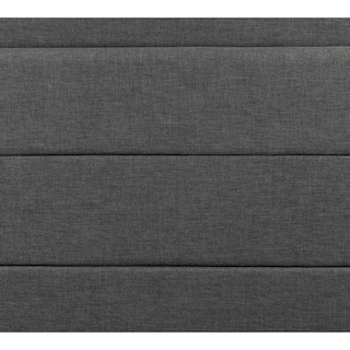 Foto 4 | Foto 4 | Cabecera Trinity Wing Color Gris Oscuro King Size