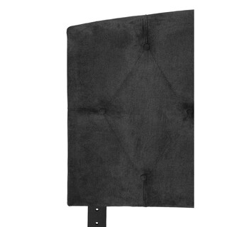 Foto 3 | Foto 3 | Cabecera Dicasa Sigma Color Gris Carbon Queen Size