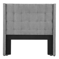 Cabecera Dicasa Titan Color Gris Claro Individual