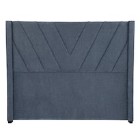 Cabecera Dicasa Aurora Queen Size Color Azul