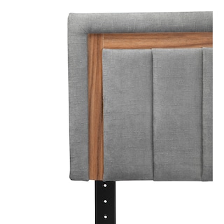 Foto 3 | Foto 3 | Cabecera Trinity Ventur Color Gris Oscuro Queen Size