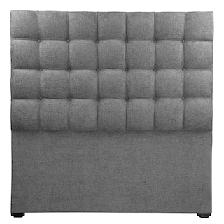 Foto 1 | Foto 1 | Cabecera Trinity Slip Color Gris Oscuro Matrimonial
