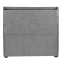 Cabecera Trinity Wing Color Gris Matrimonial