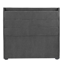 Cabecera Trinity Wing Color Gris Oscuro Matrimonial