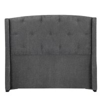 Cabecera Dicasa Zefyr Color Dark Grey Queen Size