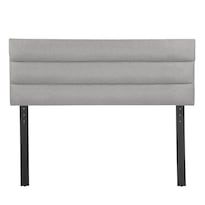 Cabecera Rogga Logan Color Gris Arena Matrimonial