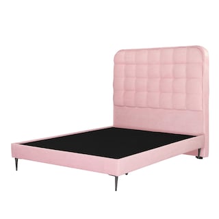 Foto 3 | Foto 3 | Cabecera Rogga Creta + Base Cama Slim Color Pink Individual