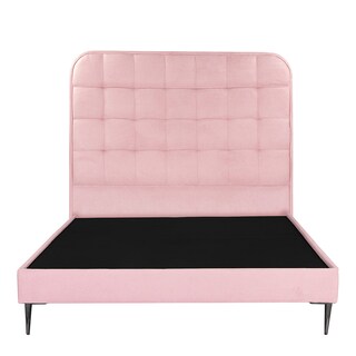 Foto 3 | Foto 3 | Cabecera Rogga Creta + Base Cama Slim Color Pink King Size