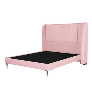 Foto 4 | Foto 4 | Cabecera Dicasa Foss + Base Cama Slim Color Pink King Size