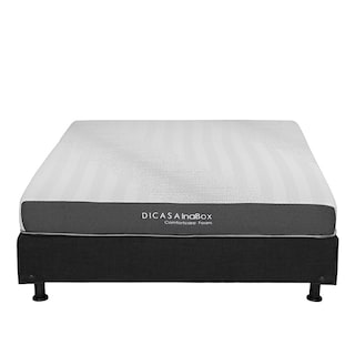 Foto 2 | Foto 2 | Colchón En Caja Dicasa Inabox Queen Size + Box Dicasa + Sábanas Softy
