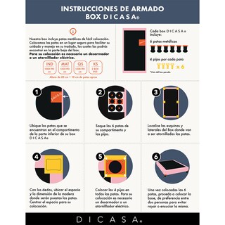 Foto 6 | Foto 6 | Colchón Restonic Nautilus Matrimonial + Box Dicasa Bless color Café + Protector