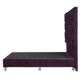 Foto 4 | Foto 4 | Cabecera Dicasa Capri Matrimonial + Box Dicasa Velvet color Morado