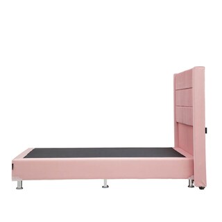 Foto 2 | Foto 2 | Cabecera y Box Dicasa King Size color Rosa