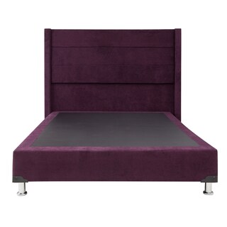 Foto 2 | Foto 2 | Cabecera Dicasa Lugo color Púrpura Queen Size más Box Velvet