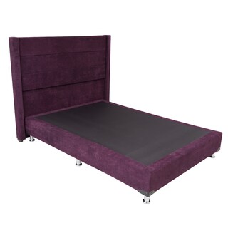 Foto 3 | Foto 3 | Cabecera Dicasa Lugo color Púrpura Queen Size más Box Velvet